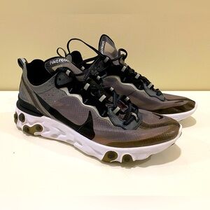 Nike React Element 87. Anthracite Black. Men's size. 8.5.